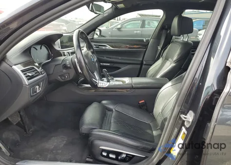 2017 BMW 750 from USA, damaged, VIN WBA7F0C31HGM22149